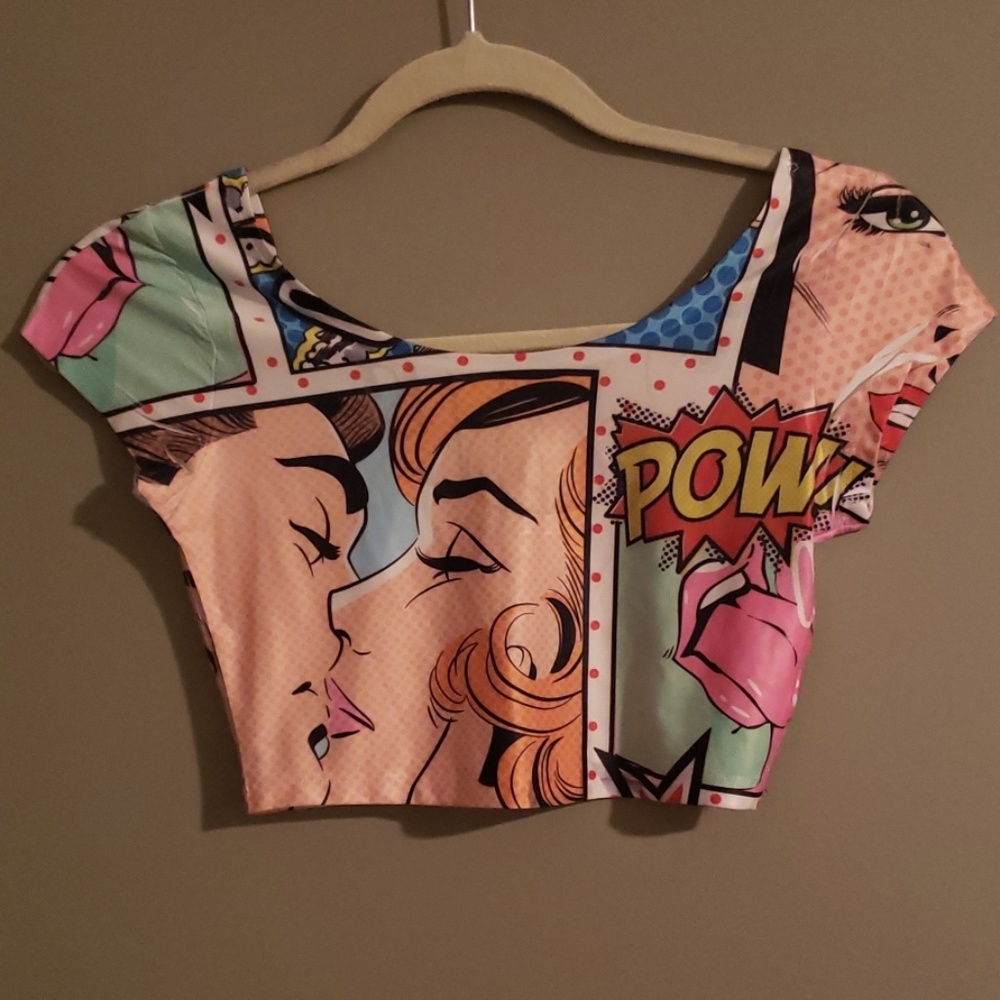 POW! Comic crop top - Picture 3 of 5